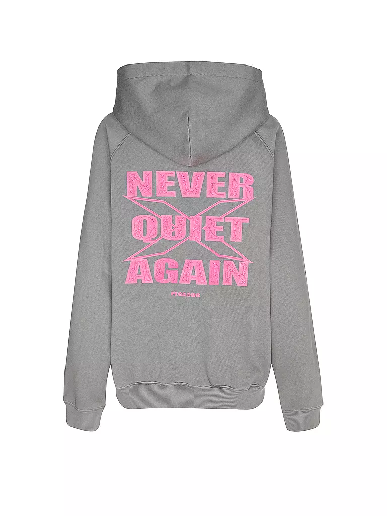 PEGADOR | Kapuzensweater - Hoodie BELLY  | Gris