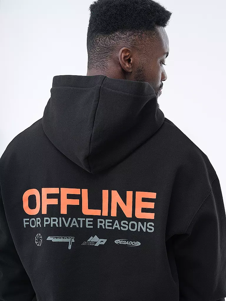 PEGADOR | Kapuzensweater - Hoodie FURBER | Noir