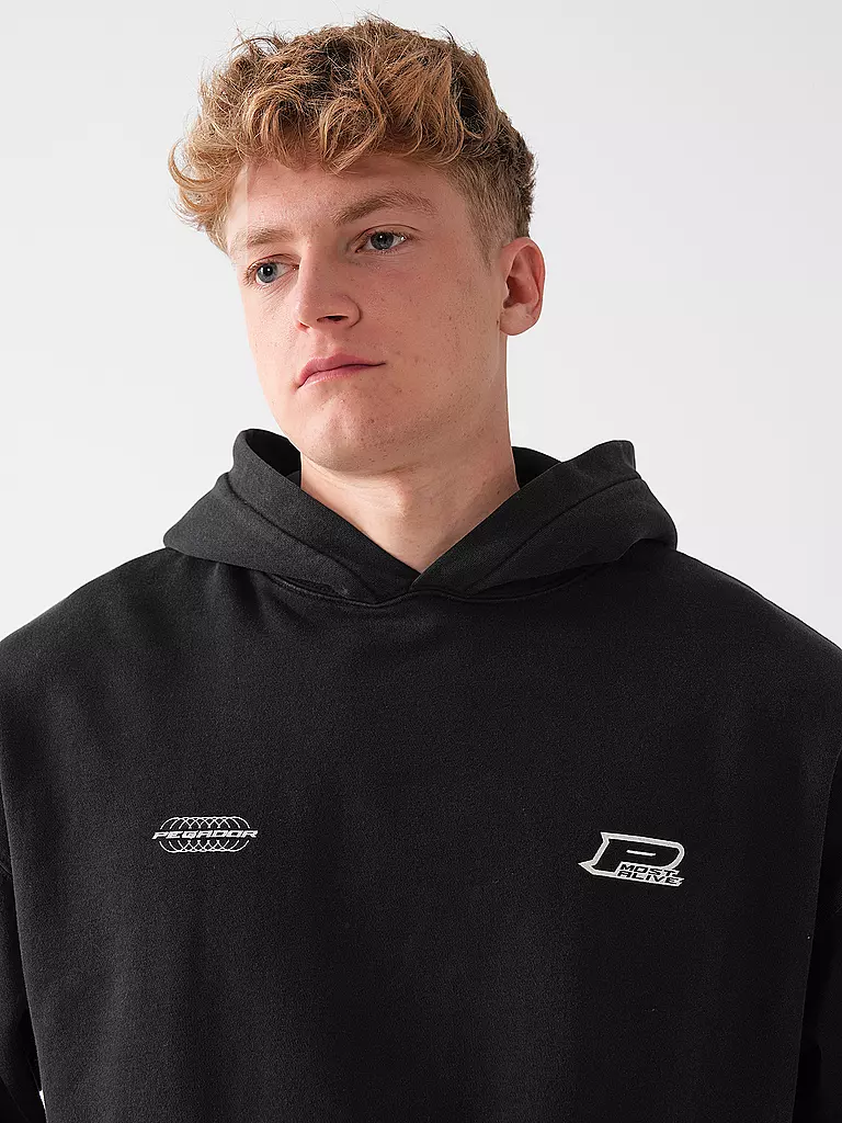 PEGADOR | Kapuzensweater - Hoodie LANCE | Noir