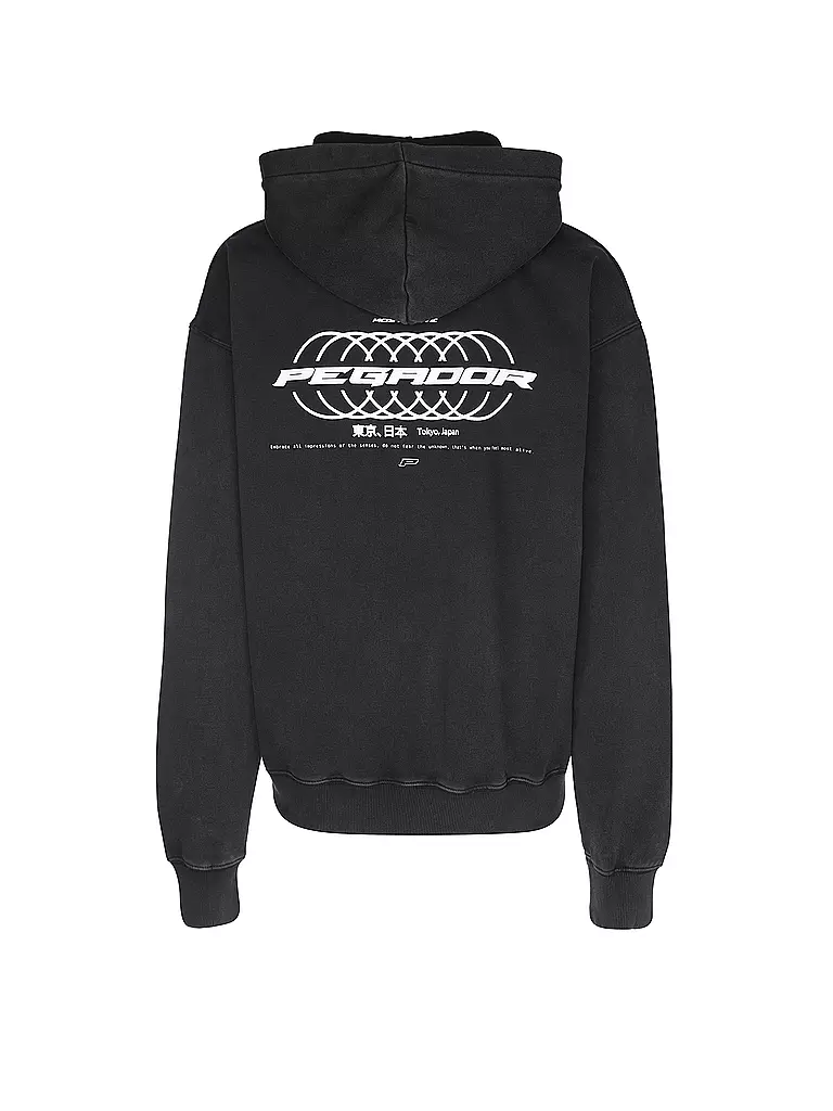 PEGADOR | Kapuzensweater - Hoodie LANCE | Noir