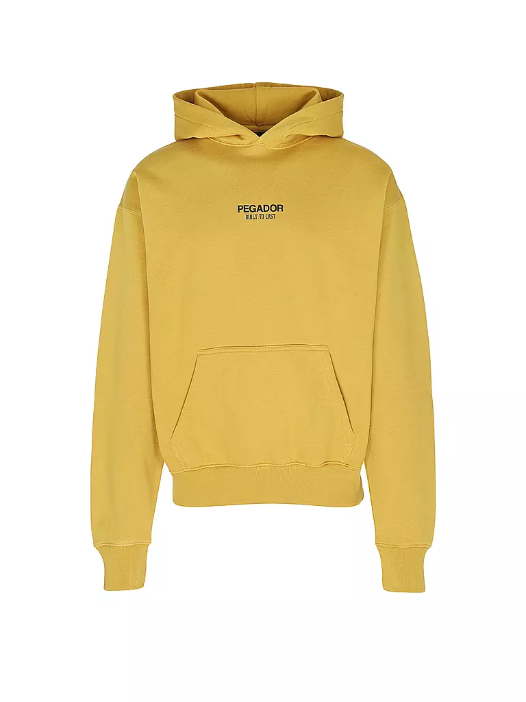 PEGADOR | Kapuzensweater - Hoodie Oversized Fit | Jaune