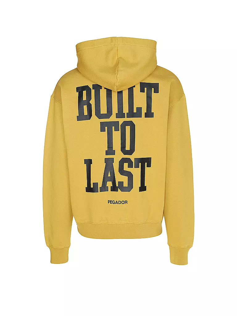 PEGADOR | Kapuzensweater - Hoodie Oversized Fit | Jaune