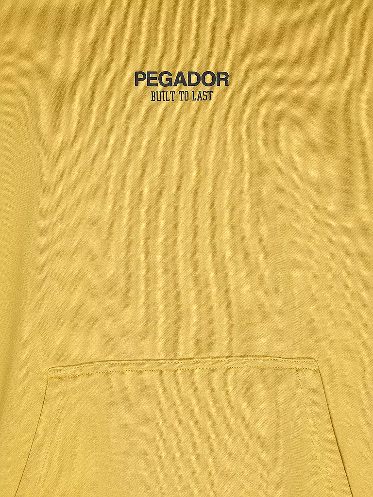 PEGADOR | Kapuzensweater - Hoodie Oversized Fit | Jaune