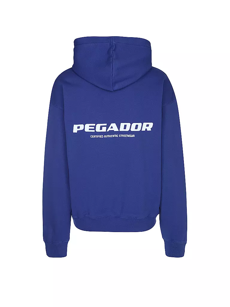 PEGADOR | Kapuzensweater - Hoodie Oversized Fit | Bleu