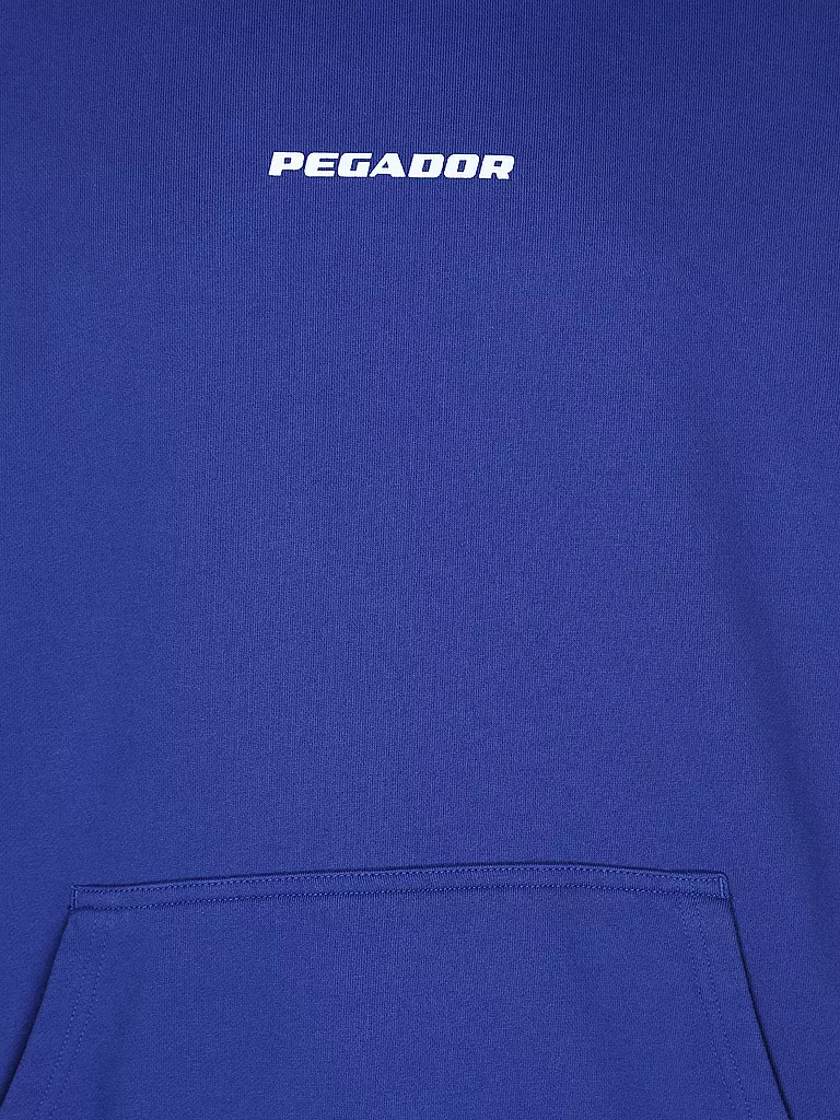 PEGADOR | Kapuzensweater - Hoodie Oversized Fit | Bleu