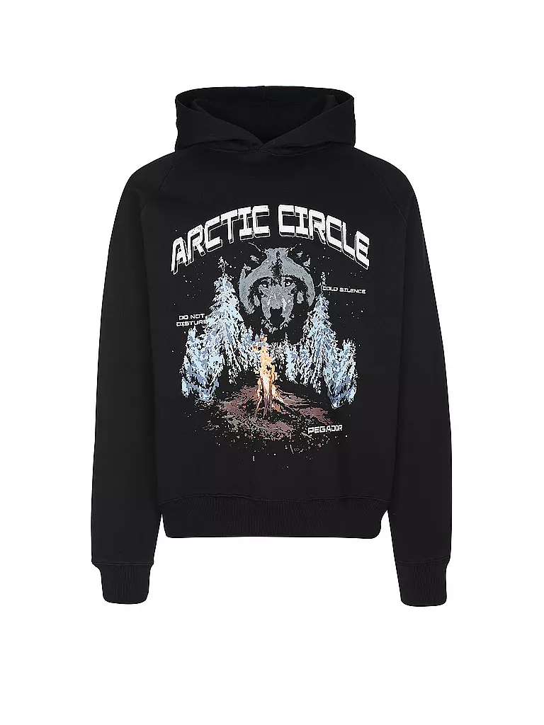 PEGADOR | Kapuzensweater - Hoodie | Noir