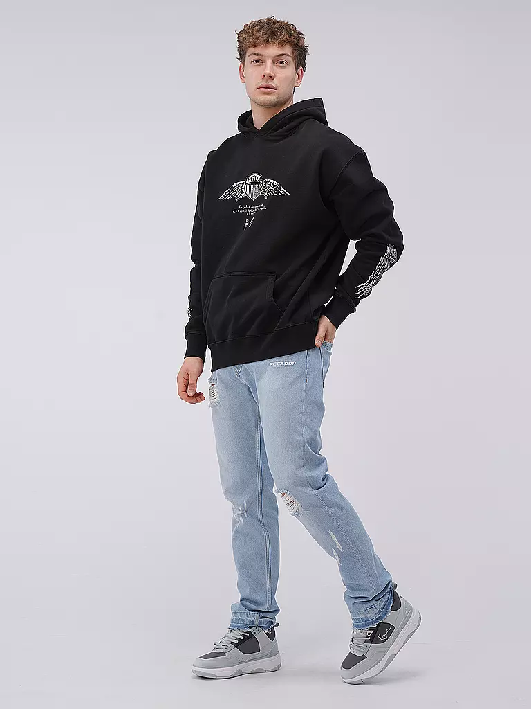 PEGADOR | Kapuzensweater - Hoodie | Noir
