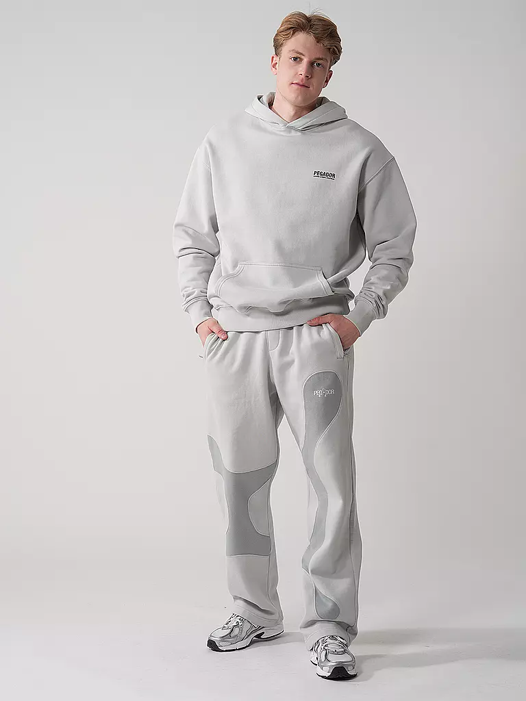 PEGADOR | Sweat à capuche - Hoodie CLINTON | hellgrau