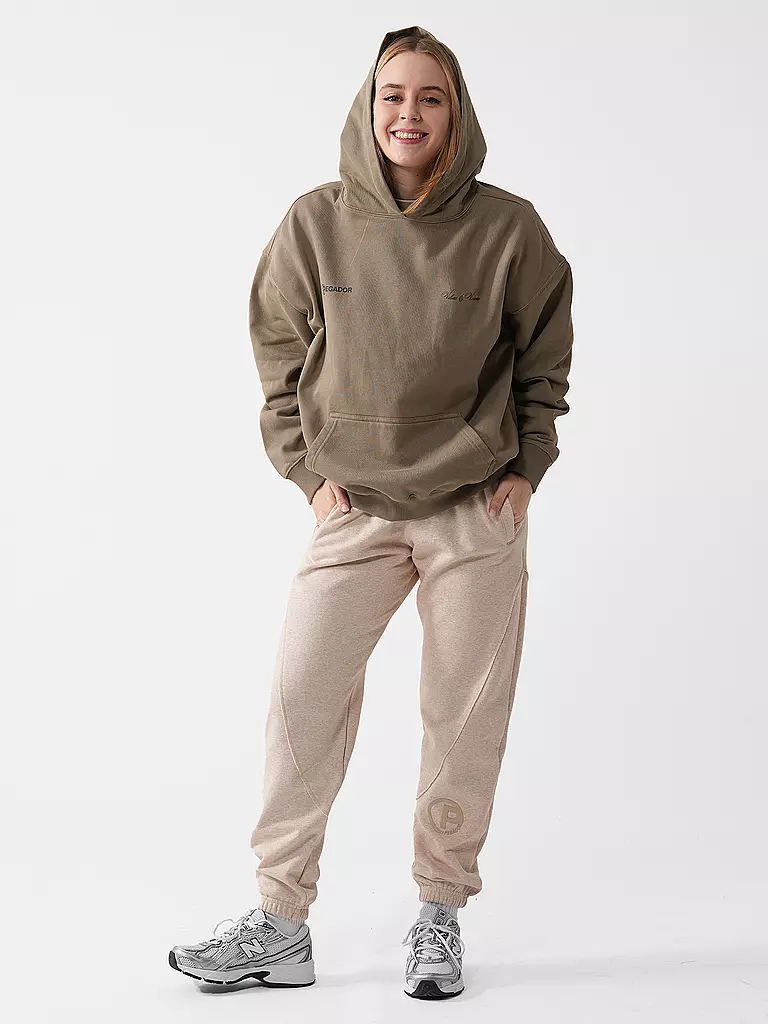 PEGADOR | Sweat à capuche - Hoodie FIA | hellbraun