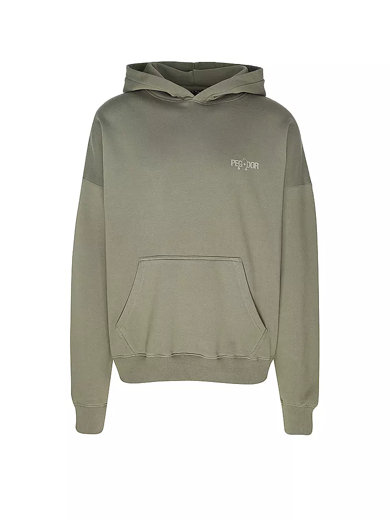 PEGADOR | Sweat à capuche - Hoodie MINER | olive