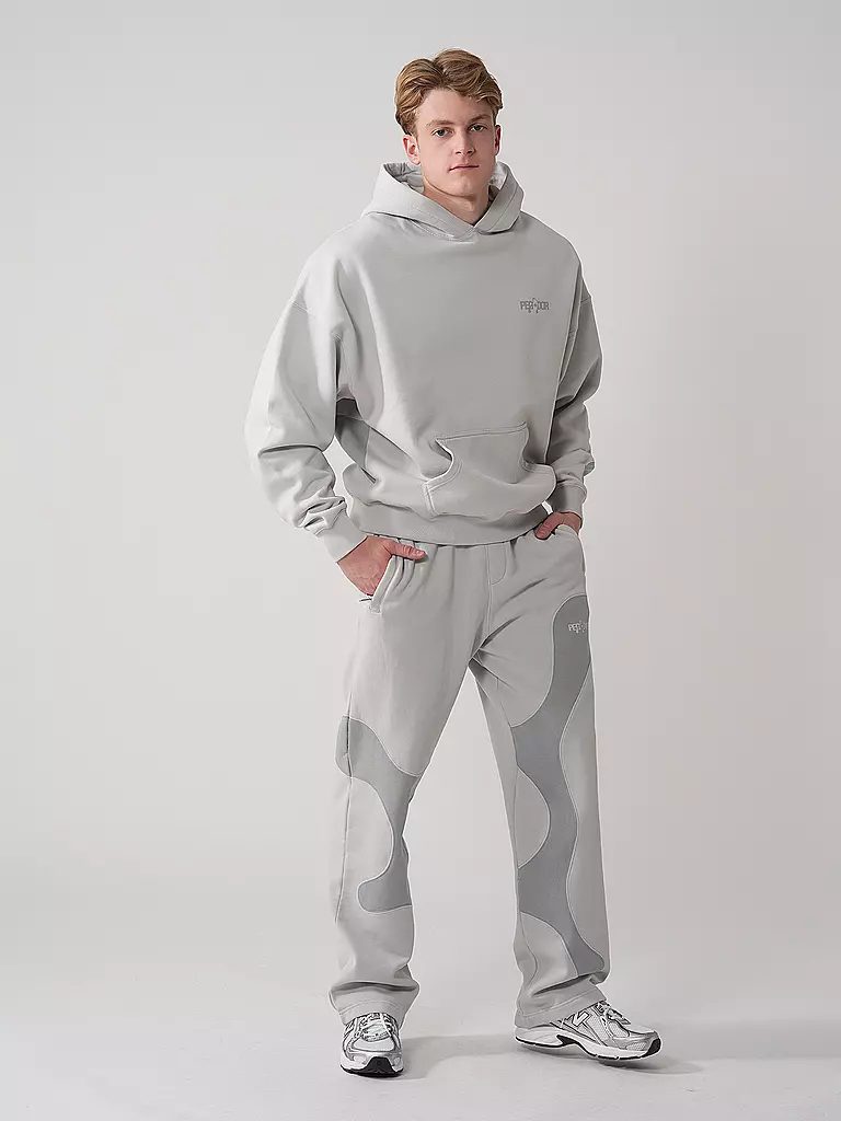 PEGADOR | Sweat à capuche - Hoodie MINER | hellgrau