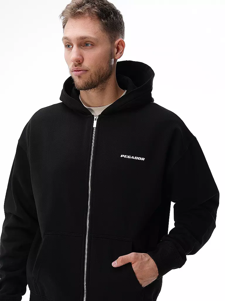 PEGADOR | Sweatjacke  | Noir