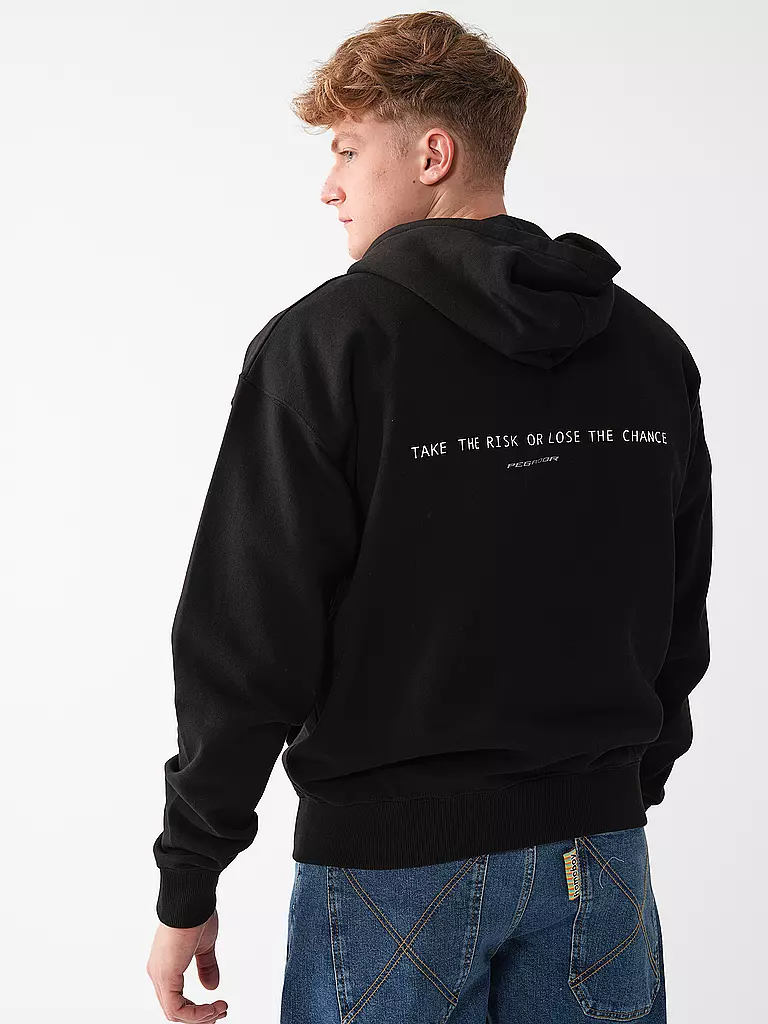 PEGADOR | Sweatjacke CHASE | Noir