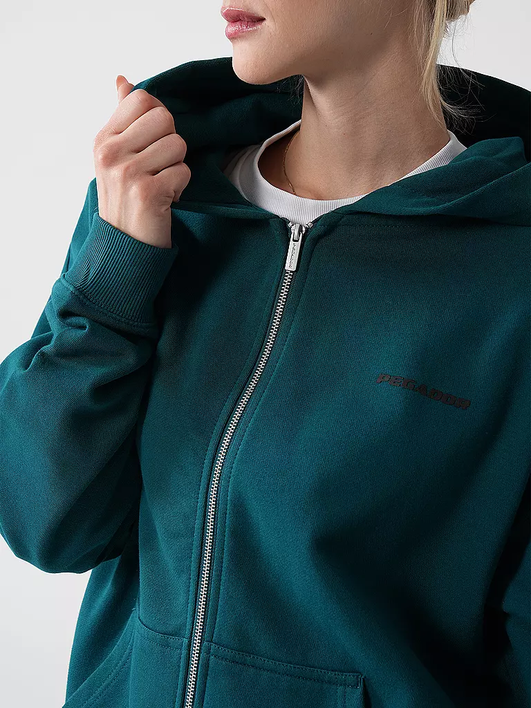 PEGADOR | Sweatjacke CLARITA  | Pétrole