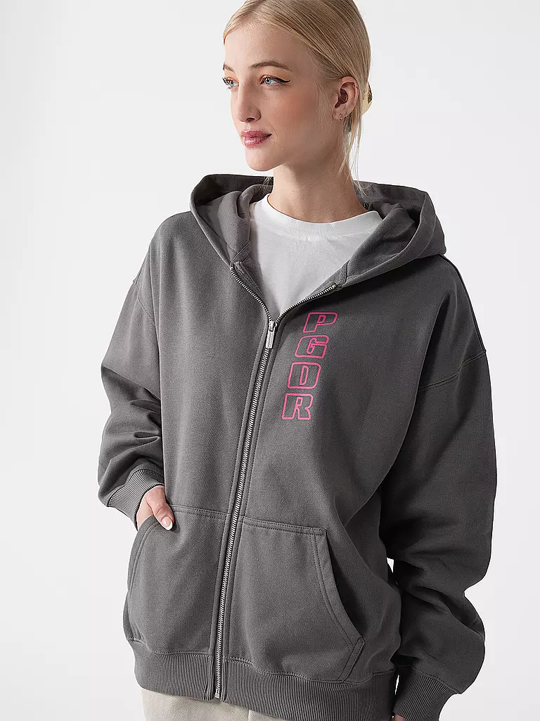 PEGADOR | Sweatjacke SKYLA | Gris