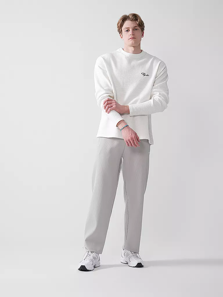 PEGADOR | T-shirt à manches longues SIGNAR | creme