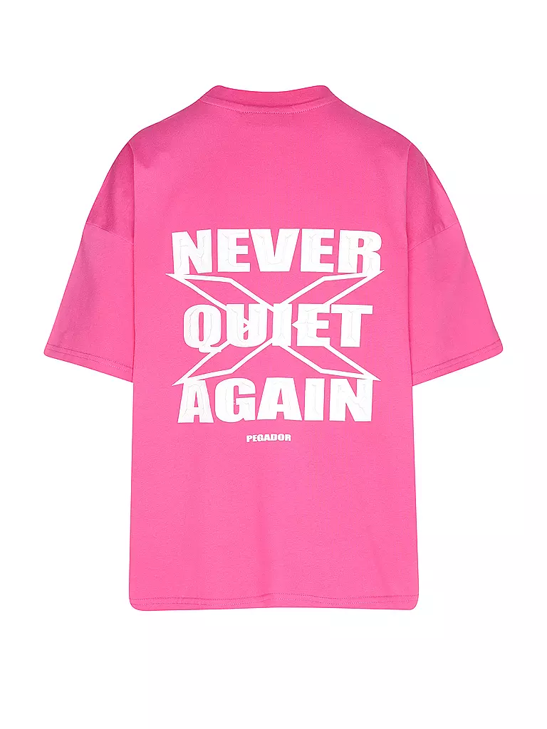 PEGADOR | T-Shirt BELLY HEAVY | Rose vif