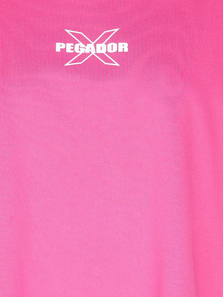 PEGADOR | T-Shirt BELLY HEAVY | Rose vif