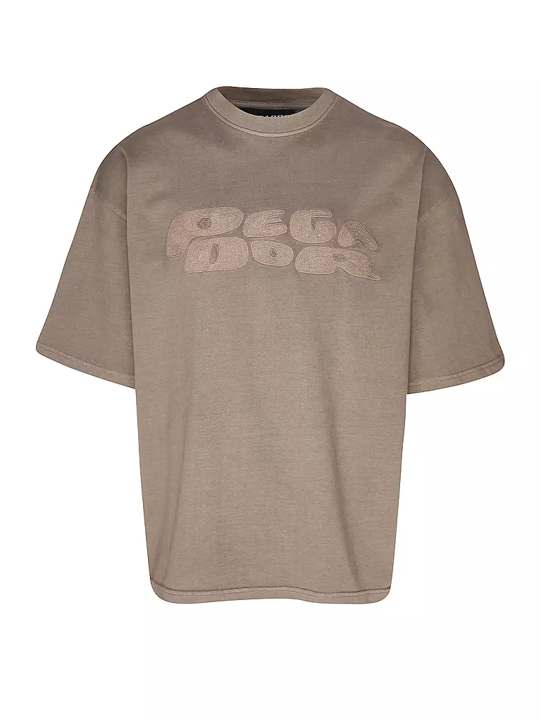 PEGADOR | T-shirt DREW | hellbraun