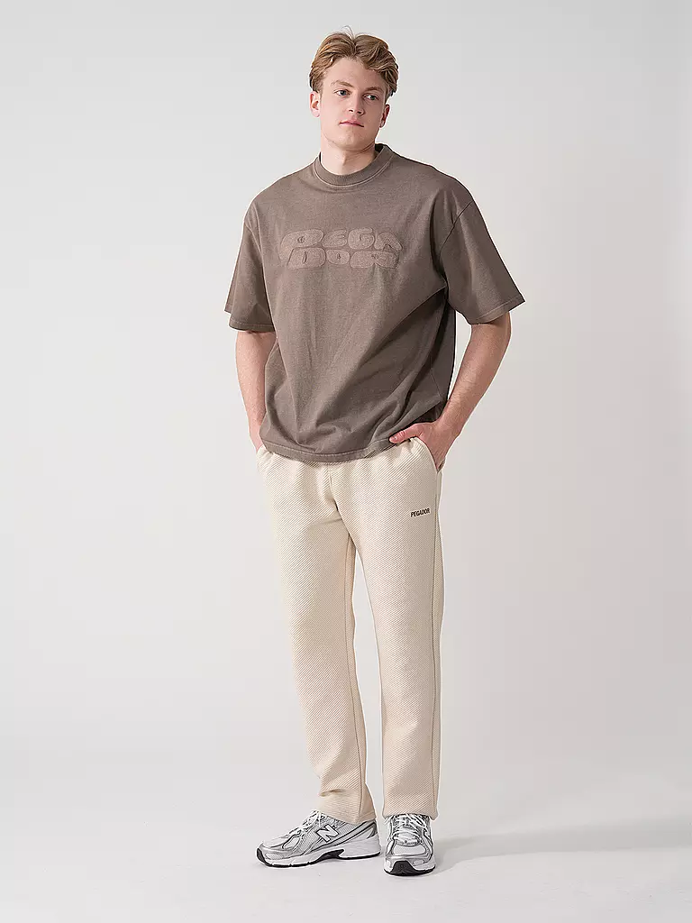 PEGADOR | T-shirt DREW | hellbraun