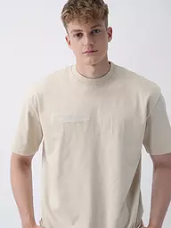 PEGADOR | T-Shirt Oversized Fit GILFORD | Beige
