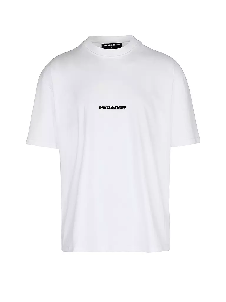 PEGADOR | T-Shirt Oversized Fit | Blanc