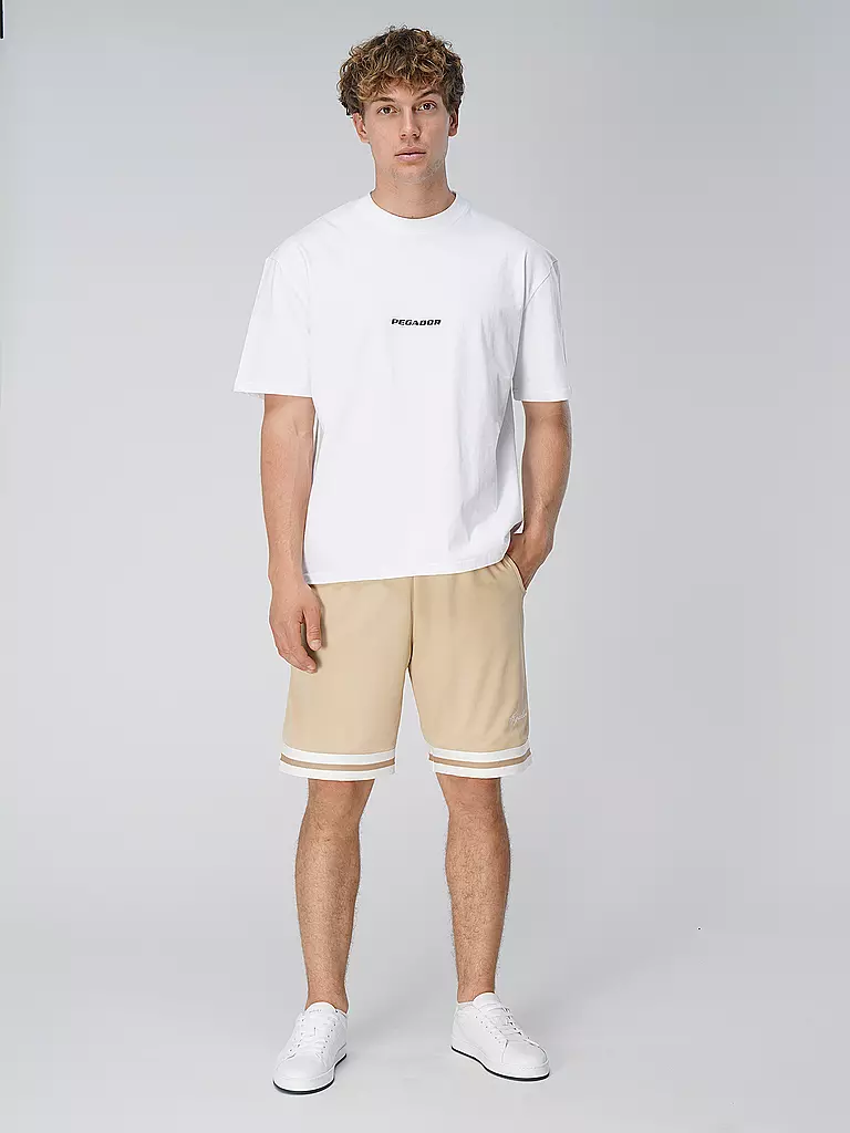 PEGADOR | T-Shirt Oversized Fit | Blanc
