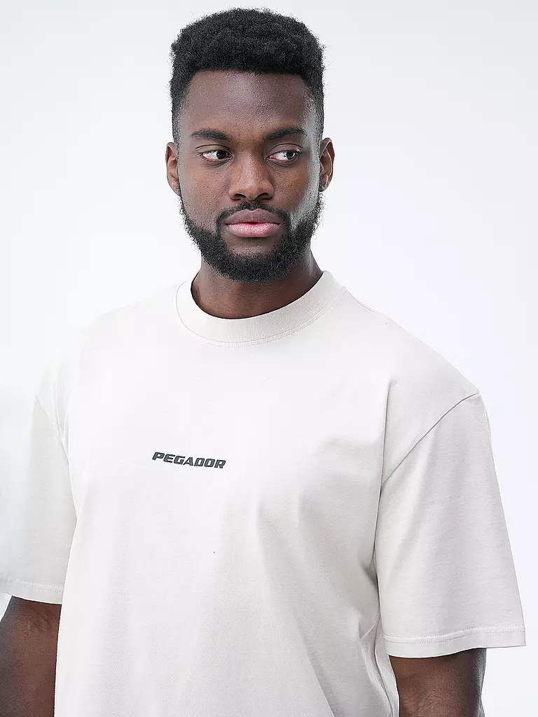 PEGADOR | T-Shirt Oversized Fit | Crème