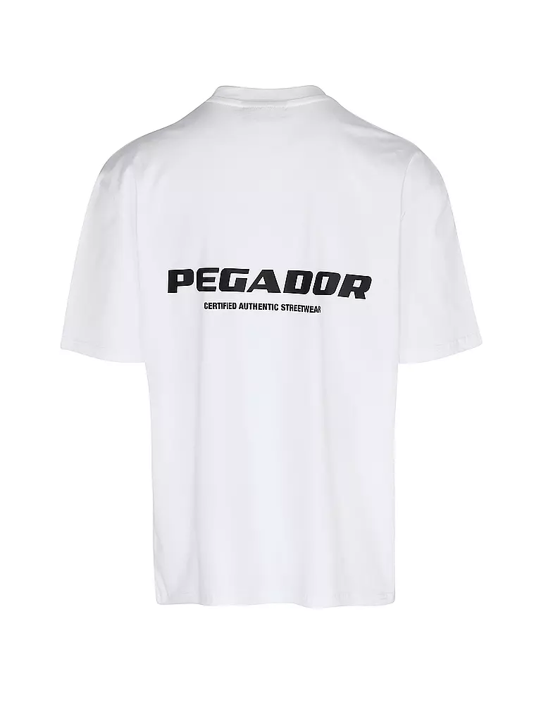 PEGADOR | T-Shirt Oversized Fit | Blanc