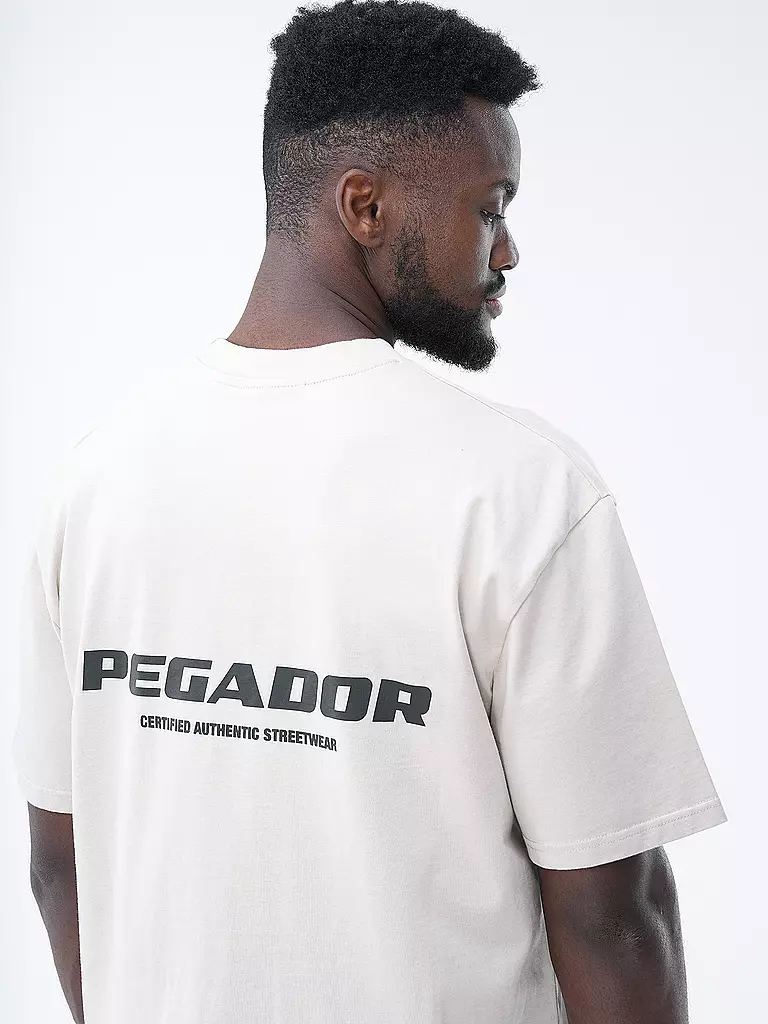 PEGADOR | T-Shirt Oversized Fit | Crème