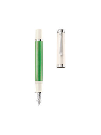 PELIKAN | Stylo plume Souverän® M605 Medium Vert-Blanc