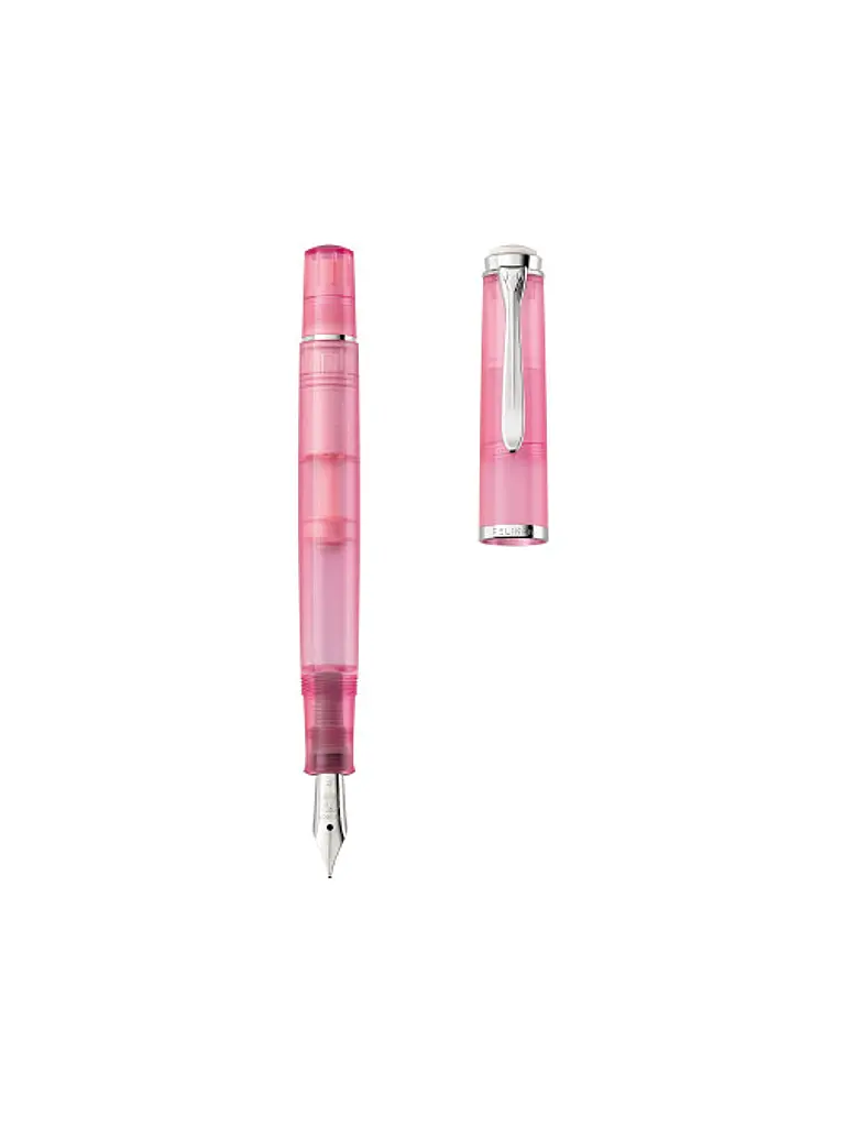 PELIKAN | Stylo plume - Stylo à piston Classic M205 Rose Quartz Medium | Rose