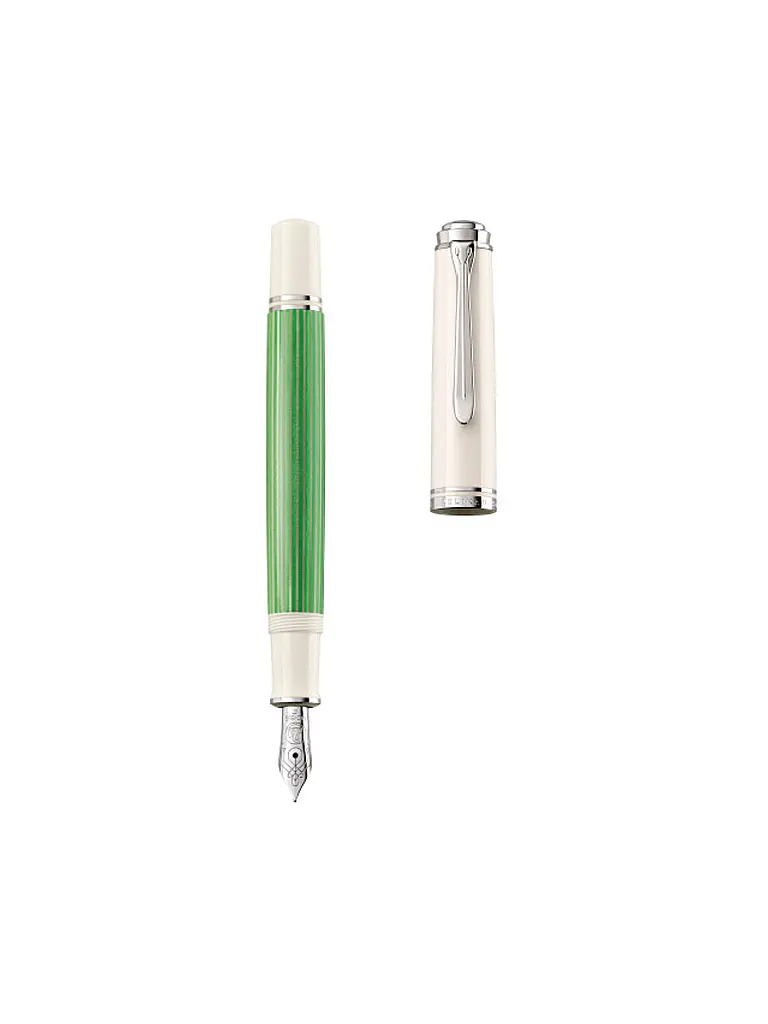 PELIKAN | Stylo plume Souverän® M605 Medium Vert-Blanc | Vert