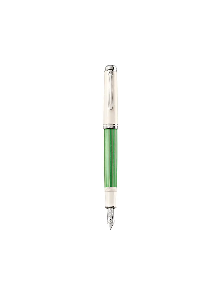 PELIKAN | Stylo plume Souverän® M605 Medium Vert-Blanc | 