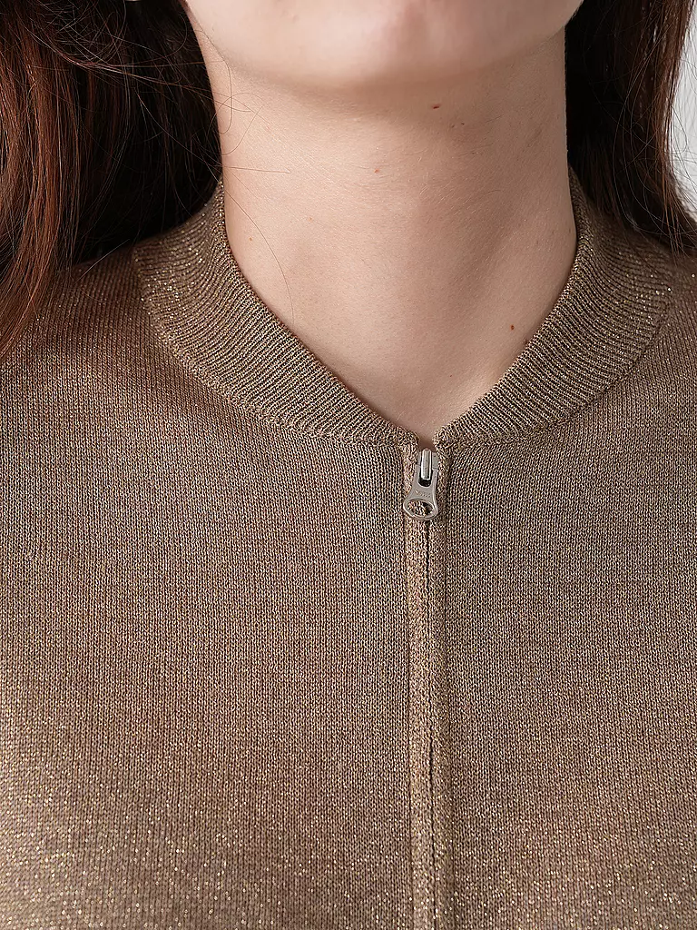 PENN&INK | Gilet en tricot | Or