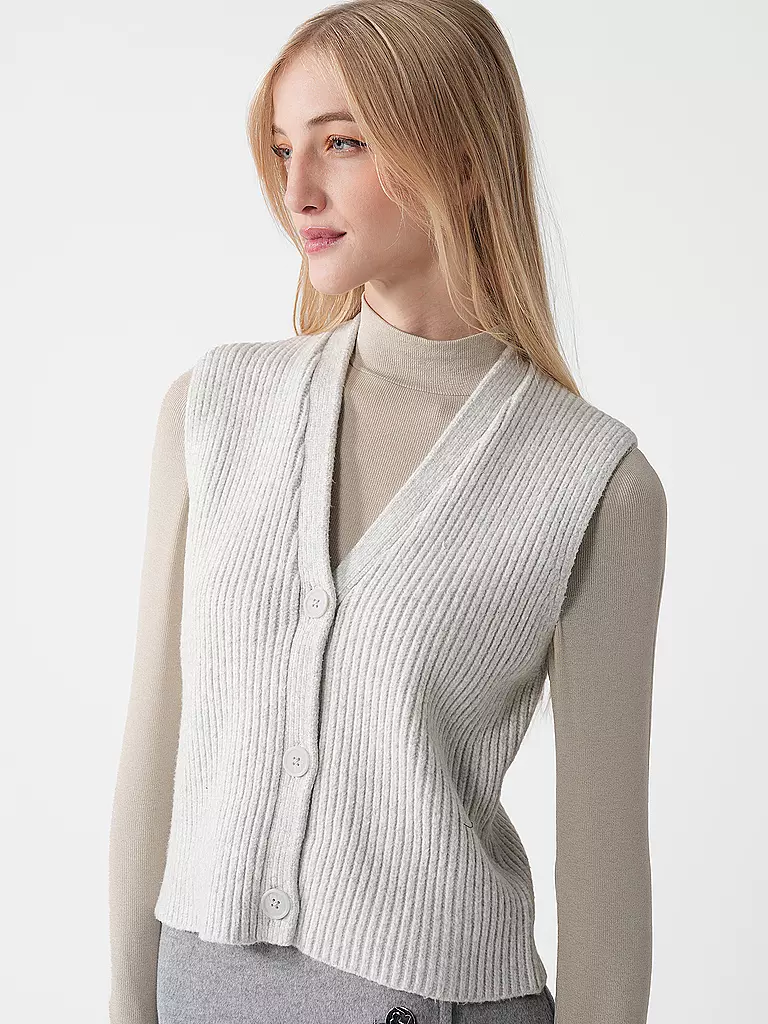 PENN&INK | Gilet | Gris clair