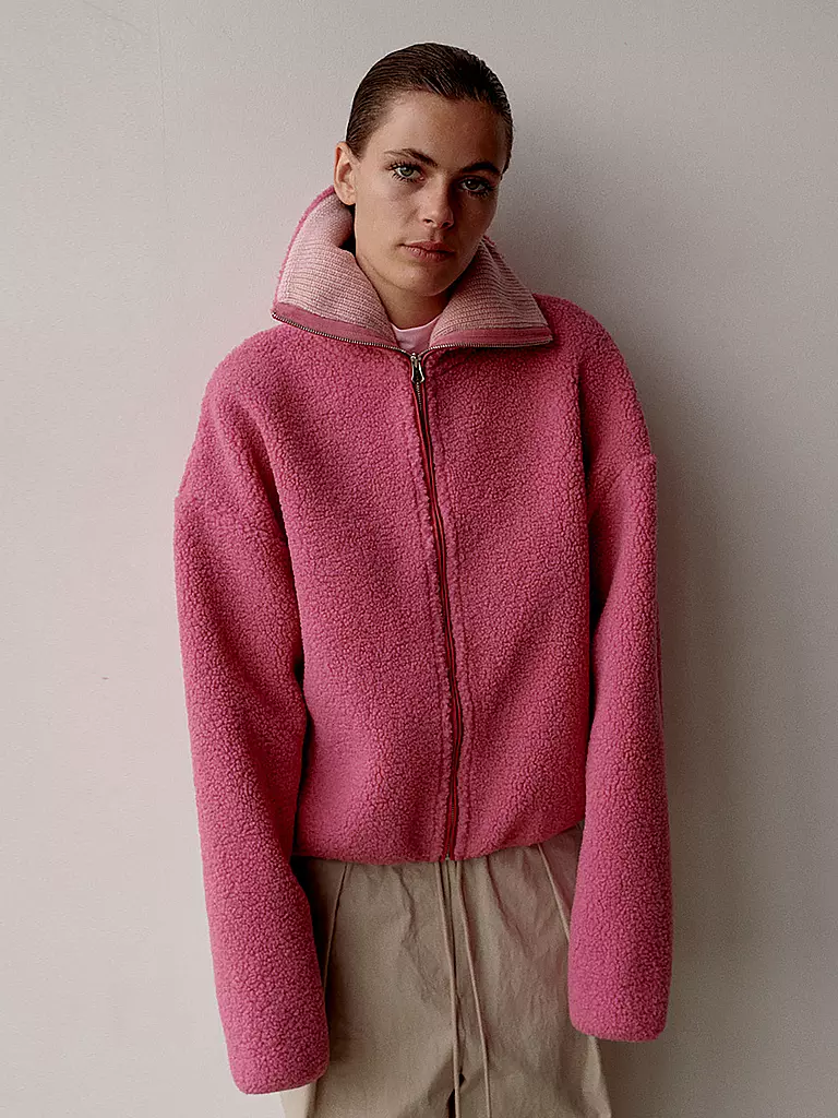 PENN&INK | Jacke in Teddyfell | Rose vif