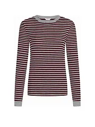 PENN&INK | Langarmshirt | Rouge foncé