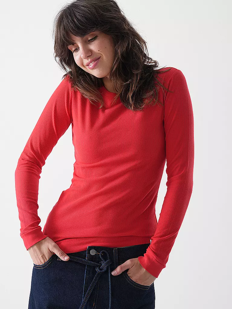 PENN&INK | Langarmshirt | rot