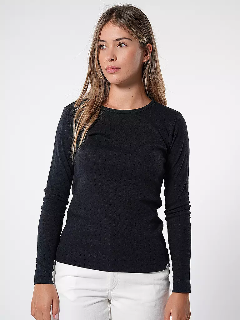 PENN&INK | Langarmshirt | Bleu foncé