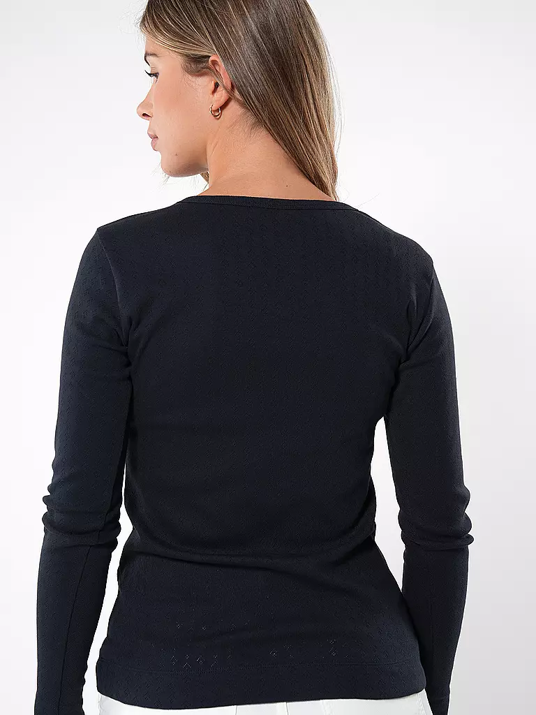 PENN&INK | Langarmshirt | Bleu foncé