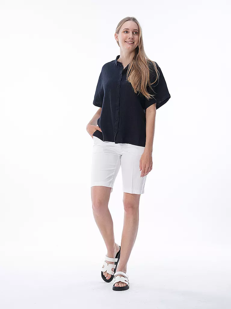 PENN&INK | Leinenbluse  | Bleu foncé