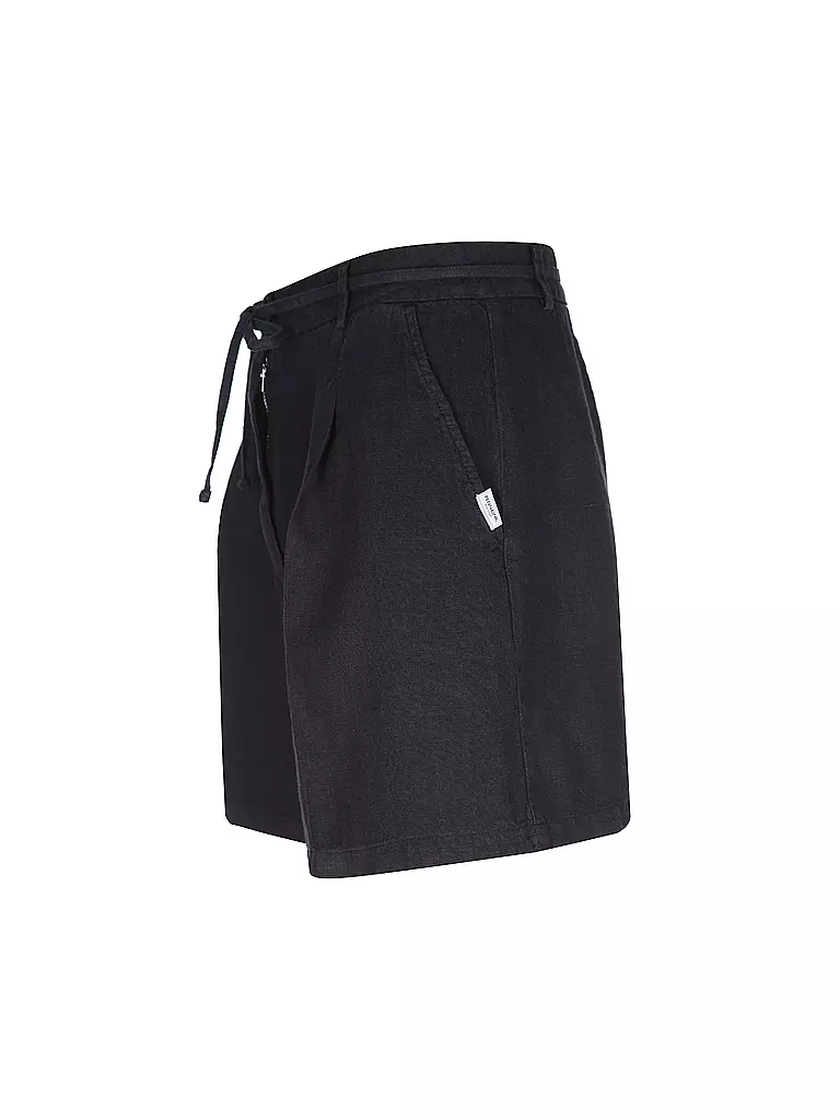 PENN&INK | Leinenshorts  | Bleu foncé