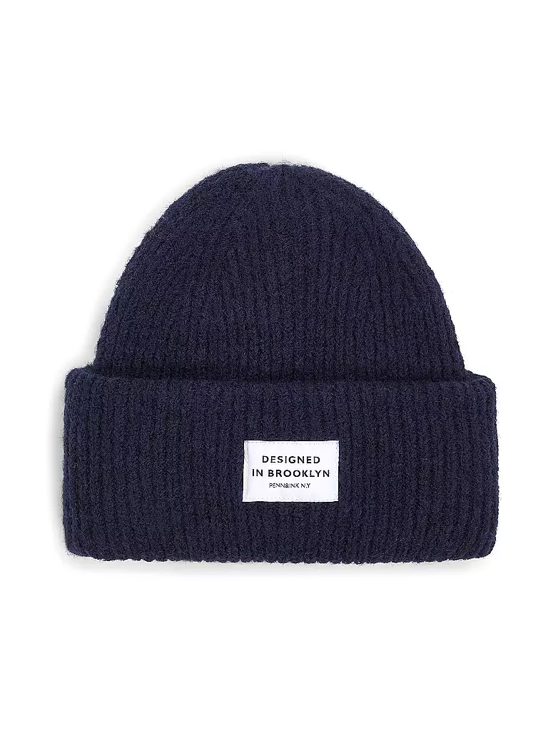PENN&INK | Mütze - Haube | Bleu foncé
