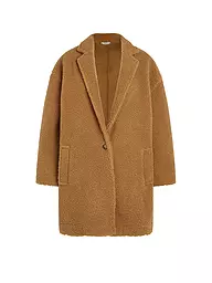 PENN&INK | Manteau aspect fourrure | Camel