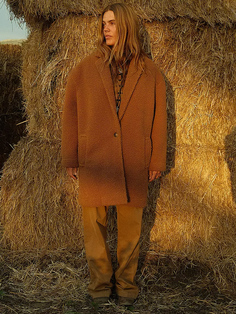 PENN&INK | Manteau aspect fourrure |