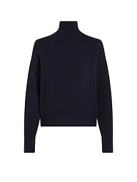 PENN&INK | Pull à col roulé | Bleu foncé