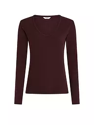PENN&INK | T-shirt à manches longues | Rouge foncé