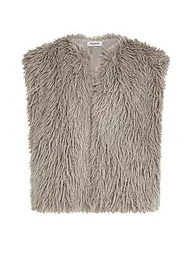 PENN&INK | Veste aspect fourrure | Gris clair