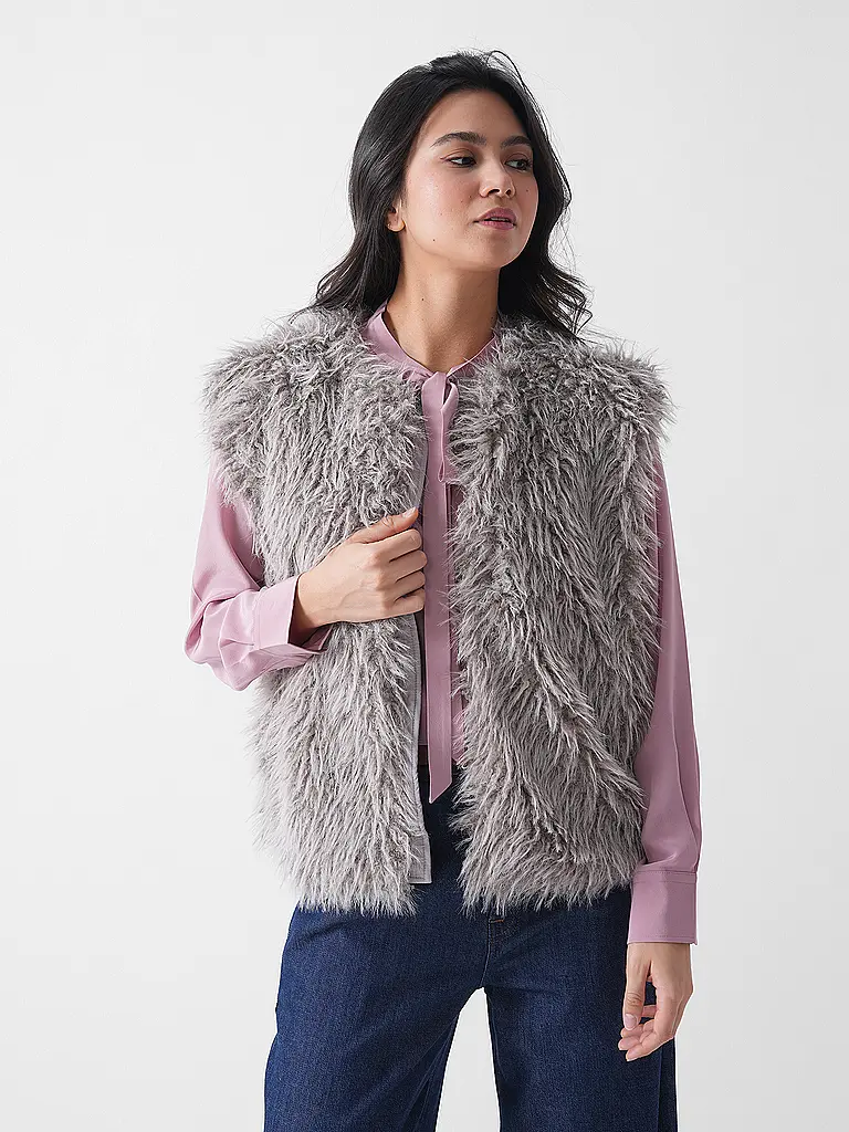 PENN&INK | Veste aspect fourrure | 